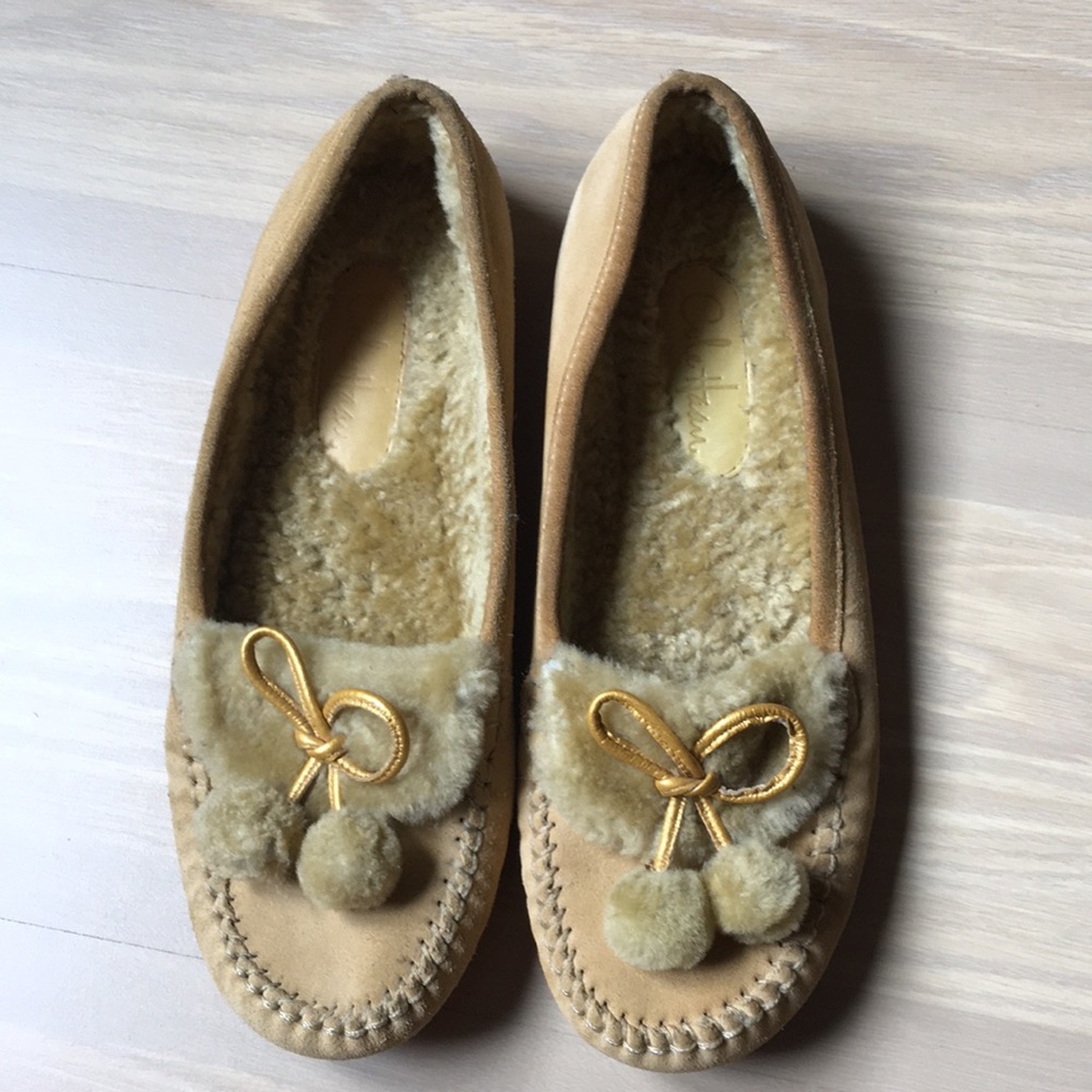 Cole Haan suede slip on